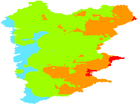 Aptidão da duração média do período chuvoso para a agricultura