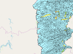 Balanço Hídrico Qualitativo (microbacias)
